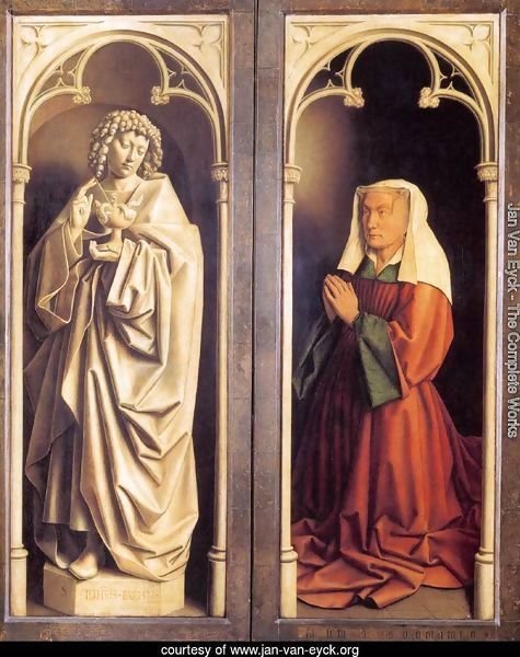 The Ghent Altarpiece St John the Evangelist and the Donor's Wife