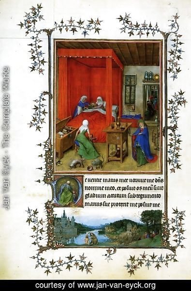 Jan Van Eyck - Miniature Turin-Milan Hours