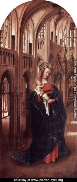 Jan Van Eyck - The Virgin in the Church