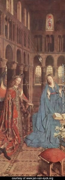 Jan Van Eyck - Annunciation 2