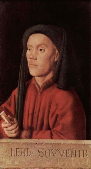 Jan Van Eyck - Portrait of a man (Timoteos)