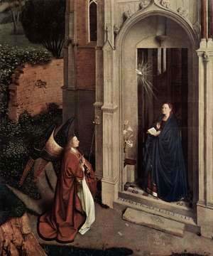 Jan Van Eyck - Annunciation 3