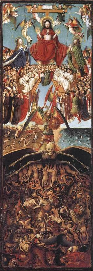 Jan Van Eyck - Last Judgment 1420-25