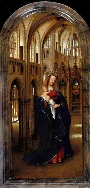 Jan Van Eyck - Madonna in the Church c. 1425