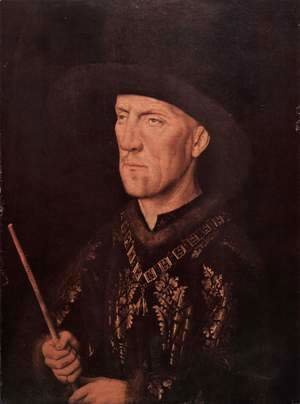 Jan Van Eyck - Portrait of Baudouin de Lannoy c. 1435