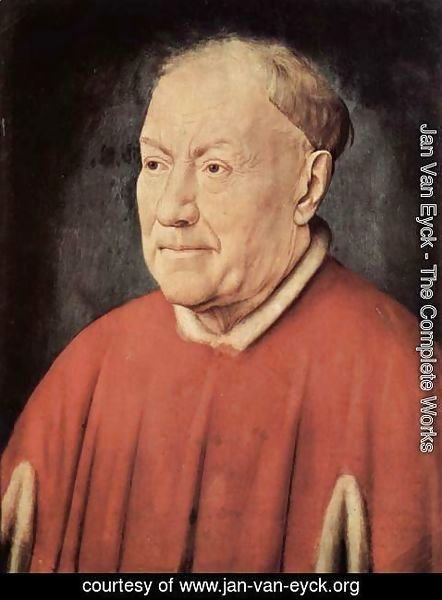 Jan Van Eyck - Portrait of Cardinal Niccolo Albergati 1431-32