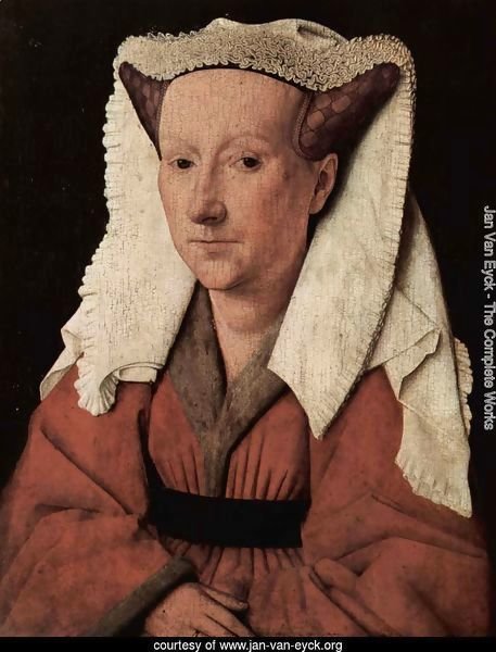 Portrait of Margareta van Eyck 1439