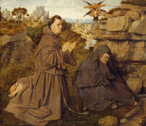 Jan Van Eyck - Stigmatization of St Francis 1428-29