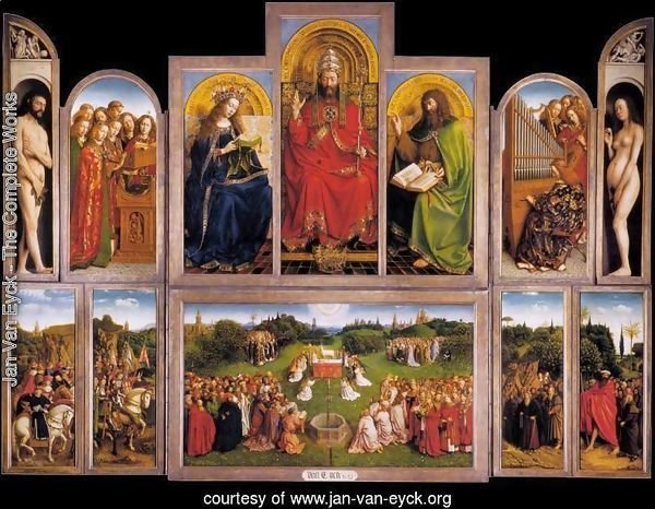 The Ghent Altarpiece (wings open) 1432