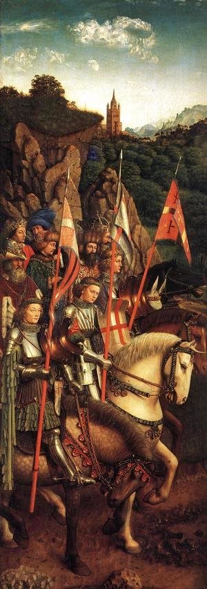 Jan Van Eyck - The Ghent Altarpiece The Soldiers Of Christ