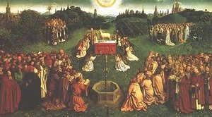 Jan Van Eyck - Adoration of the Mystic Lamb (The Ghent Altarpiece)