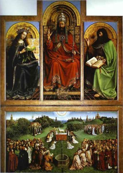 God the Father by Jan Van Eyck