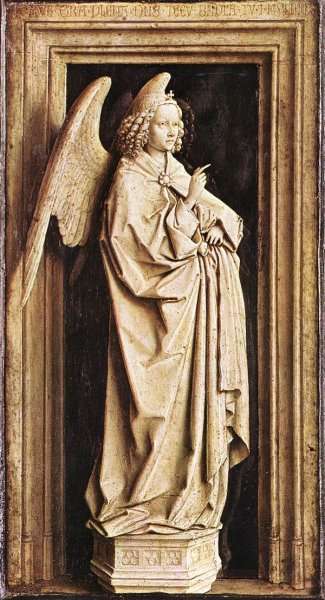 Annunciation 1436 by Jan Van Eyck