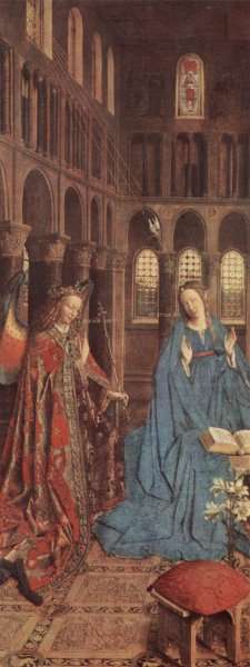 Annunciation 2 by Jan Van Eyck