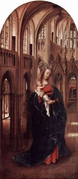 The Virgin in the Church by Jan Van Eyck