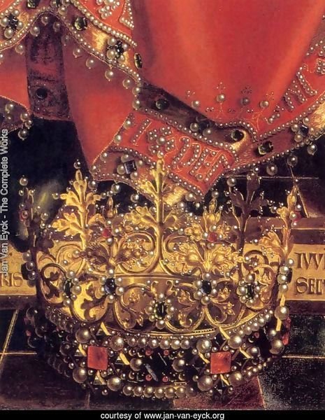 The Ghent Altarpiece God Almighty (detail)