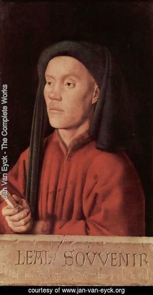 Jan Van Eyck - Portrait of a man (Timoteos)