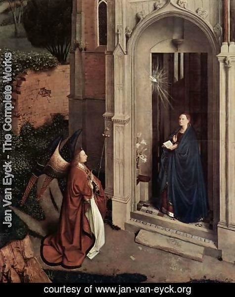 Jan Van Eyck - Annunciation 3