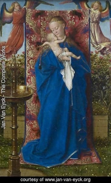 Jan Van Eyck - Madonna at the Fountain