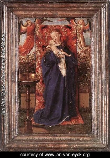 Jan Van Eyck - Madonna and Child at the Fountain 1439