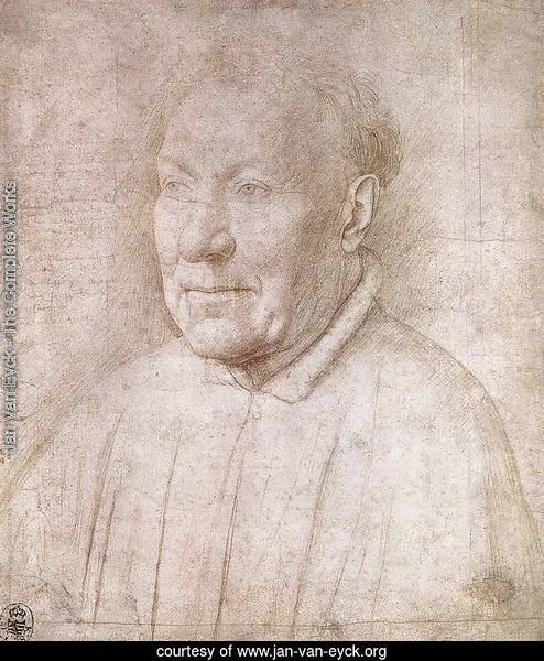 Portrait of Cardinal Albergati c. 1435