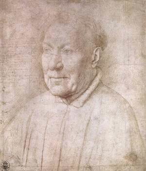 Portrait of Cardinal Albergati c. 1435