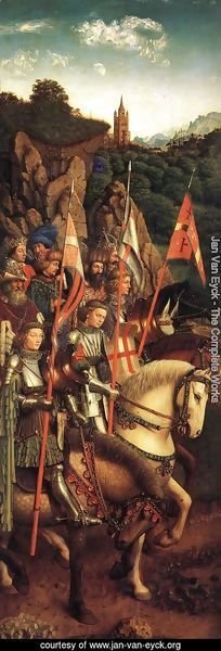 Jan Van Eyck - The Ghent Altarpiece The Soldiers Of Christ