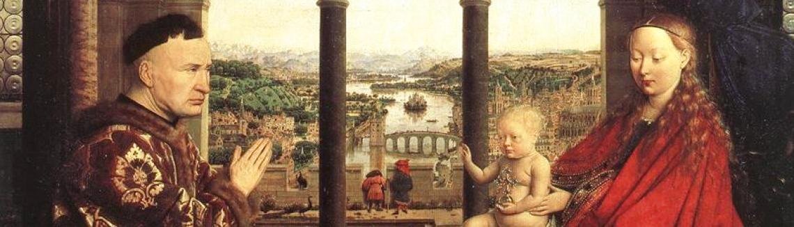 Jan Van Eyck - The Virgin Of Chancellor Rolin