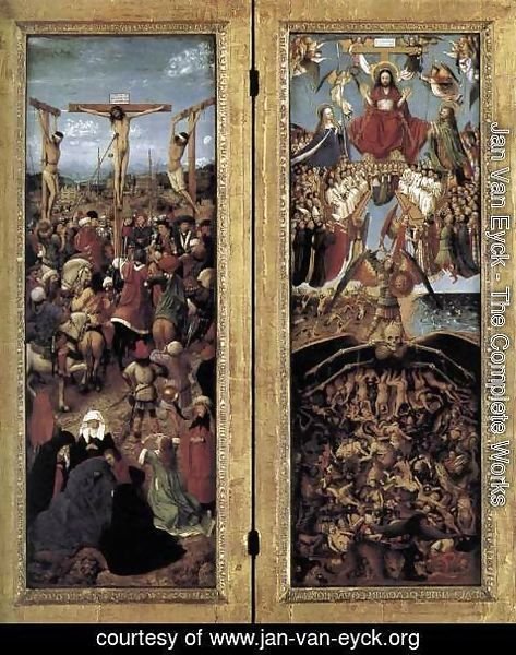 Jan Van Eyck - Diptych 1420-25