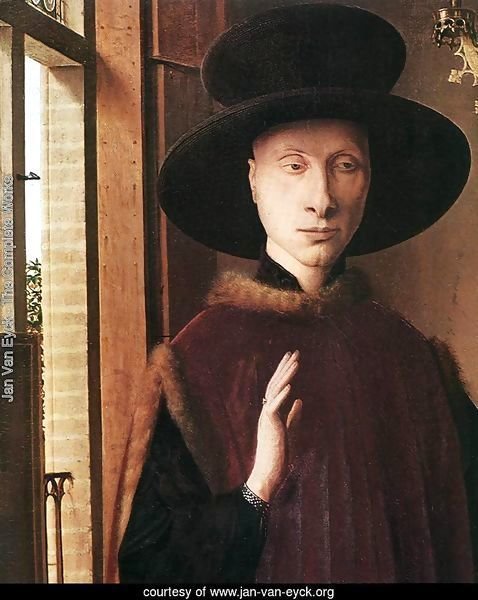 Jan Van Eyck - The Complete Works - Portrait of Giovanni Arnolfini and ...