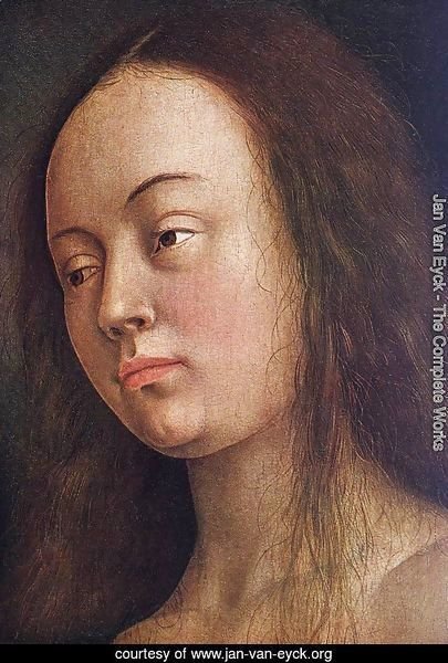 The Ghent Altarpiece- Eve (detail 1) 1425-29