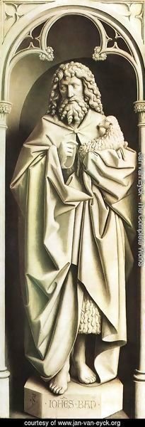 The Ghent Altarpiece- St John the Baptist 1432