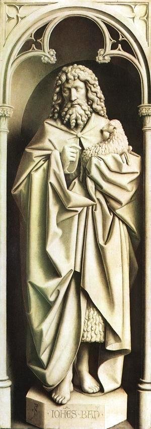 The Ghent Altarpiece- St John the Baptist 1432