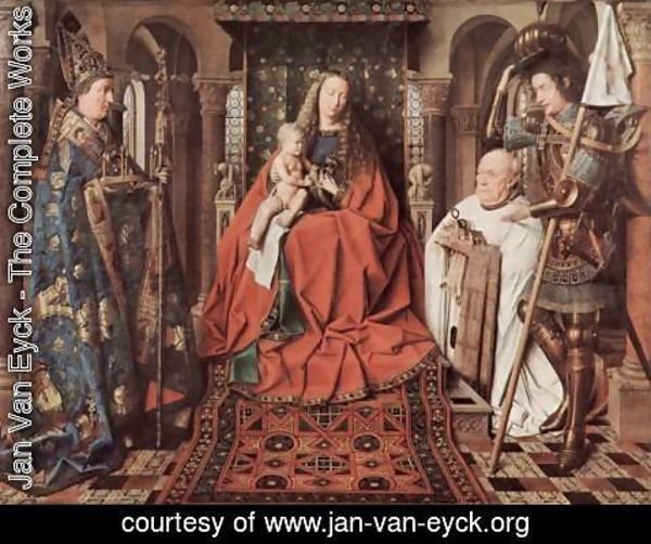 Jan Van Eyck - The Madonna of Canon van der Paele 1436